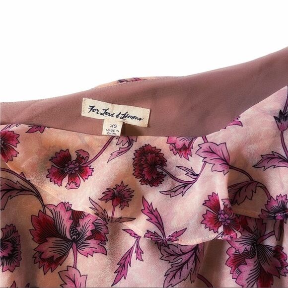 For Love & Lemons Agnes One Shoulder Dress size XS - Picture 11 of 12